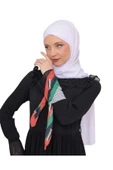 İSTANBULSTYLEMODA Filistin Bayrak Çizgili Filistin Şal Kefiye Küçük Filistin Bayraklar Fular AYN2408 thumbnail 6