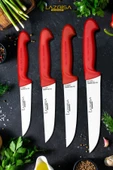 Silver Serisi Mutfak Bıçak Seti Et Ekmek Sebze Meyve Bıçağı 4 Lü Set HDS-79 thumbnail 1