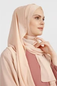 İSTANBULSTYLEMODA Krep Şifon Şal Açık Yavruağzı 210x 75 Flr241433 thumbnail 3