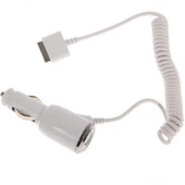 30 Pin Araç Şarj Aleti (iPhone ve iPad Uyumlu) thumbnail 1