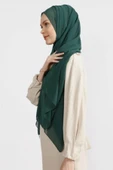 İSTANBULSTYLEMODA Krep Şifon Şal Zümrüt 210x 75 Flr241433 thumbnail 2