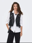 15239240 ONLVERA FAUX LEATHER WAISTCOAT OTW NOOS thumbnail 1