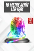 RGB Şerit Led 10 Metre Led Işık Kumanda ile Kontrol RGB thumbnail 1