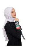 İSTANBULSTYLEMODA Filistin Zaytin Ve Filistin Bayrak Baskılı Şal ,Unisex AYN2408 thumbnail 5