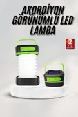 Katlanabilir Kamp Lambası Akordiyon Lamba Şarjlı 3 Kademeli Solar thumbnail 1