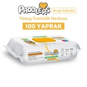 Paddlers Easy Clean Arap Sabun Katkılı Yüzey Temizlik Havlusu 100 Yaprak thumbnail 1