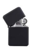 Hediyelik Zarif Zippo Model Siyah Benzinli Çakmak thumbnail 3