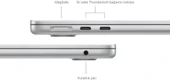 MacBook Air M3 8 GB 256 GB SSD 13.6" MRXQ3TU/A Gümüş Outlet (Açıklamayı Okuyunuz) thumbnail 3