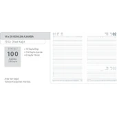 Gıpta 2026 14x20 336 Sayfa Ciltli Günlük Ajanda 100-ECK thumbnail 9