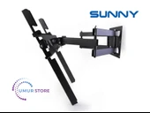 Sunny SN50FMN602 50" 127 Ekran Uyumlu Lcd Led TV Çift Kollu Hareketli Duvar Askı Aparatı thumbnail 1