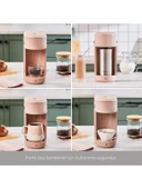 KARACA Mono Personal Filtre Kahve Makinesi ve Inox Kişisel Termos Hediyeli Beige thumbnail 7