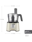 KARACA Mastermaid Power Multifunctional 10 in 1 Soft Cream Mutfak Robotu, Blender Seti 2000w thumbnail 7