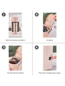 KARACA Mono Personal Filtre Kahve Makinesi ve Inox Kişisel Termos Hediyeli Beige thumbnail 6