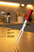 Red Craft Serisi Mutfak Bıçak Et Tavuk Balık Çatalı Barbekü Mangal Pişirme Çatalı HDS-51 thumbnail 2