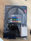 RGB LED Şerit Işık Seti 5 Metre – 16 Renk Uzaktan Kumandalı, Adaptör Dahil, Dekoratif Aydınlatma thumbnail 2