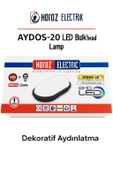 AYDOS-20 LED Armatür – 20W, 2000 Lümen, IP65, SMD LED, Suya ve Toza Dayanıklı Dış Mekan Aydınlatma thumbnail 1