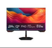 Rampage Crimson 27' 200hz 0.5ms Fast Ips Full Hd Freesync/g-sync Pc Gaming Monitör thumbnail 1