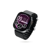 Polosmart PBS139 2.01 İnç Dokunmatik Ekran Akıllı Saat Dahili Hoparlör ve Mikrofon Siyah thumbnail 1