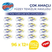 Bingo Yüzey Temizlik Havlusu Large Limon 96x12 (1152 YAPRAK) thumbnail 1