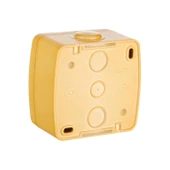 Sıva Üstü Kayın Ahşap Renkli Topraklı Priz Elbi / Alsu thumbnail 2