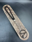 Alpaka YPüskül  Ateş Kehribar Tespih thumbnail 4