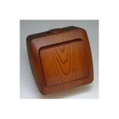 6 Adet Sıva Üstü Kiraz Ahşap Renkli Anahtar Elbi / Alsu thumbnail 2