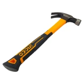 Ingco HCHD0166 16oz/450gr Endüstriyel Fiberglas Saplı Çatal Çekiç thumbnail 5