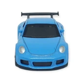 Çek Bırak Metal Küçük Arabalar 8 cm - 6411A-1 - Mavi thumbnail 3