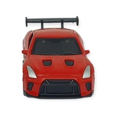 Çek Bırak Metal Küçük Arabalar 8 cm - 6411A-5 - Kırmızı thumbnail 2