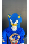 MODA Mavi Sonic Kaslı Çocuk Kostüm 3-10 Yaş İçin Eğlenceli ve Renkli Alternatif thumbnail 7