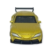 Çek Bırak Metal Küçük Arabalar 8 cm - 6411A-13 - Altın thumbnail 2