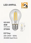 K2 LED Systems G45 4W LED Filament Ampul thumbnail 2