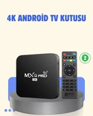 4K Android TV Box – 2GB RAM 16GB ROM, Hızlı Wi-Fi Bağlantılı Akıllı Medya Kutusu thumbnail 1