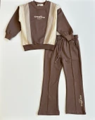 Beli Lastikli Vizon Kız Çocuk Eşofman Takımı thumbnail 1