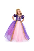 Patiska Nostalji Rapunzel Kostümü thumbnail 2