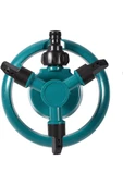 Ayarlanabilir Otomatik 360° Dönebilen 12 Kanal Nozullu Çim Bahçe Sulama Sprinkler Fıskiye thumbnail 2
