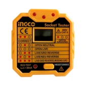 Ingco HESST30002 Soket/Priz Test Cihazı 300V/CAT II thumbnail 4