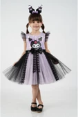 MODA Kuromi Elbise Çocuk Parti Elbisesi thumbnail 1