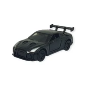 Çek Bırak Metal Küçük Arabalar 8 cm - 6411A-12 - Siyah thumbnail 1