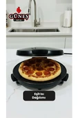 Multıcooker 10 in 1 Pizza Lahmacun ve Tandır Ekmeği Katmer Makinesi I Yapışmaz granit tepsi thumbnail 2