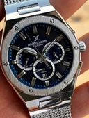 Daniel Klein Hasır Kordon İtalyan Tasarım Bileklik Hediyeli 2 Yıl Garantili Erkek Kol Saati E10885.3 thumbnail 4