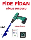 Fide Fidan Dikme Toprak Burgusu Matkap Ucu 30 X5 thumbnail 1