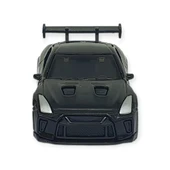 Çek Bırak Metal Küçük Arabalar 8 cm - 6411A-12 - Siyah thumbnail 2