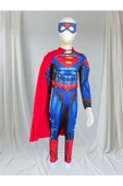 MODA ÇOCUK KOSTÜM 3-10 Yaş Süperman Kostüm – Erkek Çocuk Kaslı Kostüm thumbnail 1
