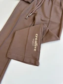 Beli Lastikli Vizon Kız Çocuk Eşofman Takımı thumbnail 3