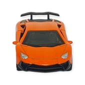 Çek Bırak Metal Küçük Arabalar 8 cm - 6411A-11 - Turuncu thumbnail 2