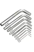 9'lu Çelik Alyan Anahtar Seti (BİRER ADET 2MM-2,5MM-3MM-3,5MM-4-5MM-6MM-8MM-10MM) thumbnail 1