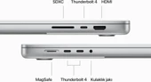 MacBook Pro M3 Pro 36 GB 512 GB SSD 16.2" MRW63TU/A Gümüş Outlet (Açıklamayı Okuyunuz) thumbnail 6