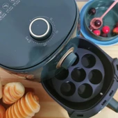 Silikon Airfryer Muffin Cupcake Kek -Kurabiye Pişirme Kalıbı 7 Bölmeli thumbnail 4
