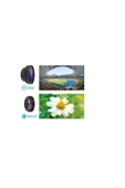 37MM 0.45X Geniş Açı Lens + Makro Lens 2'si 1 Arada Cep Telefonu Lens Kiti thumbnail 3